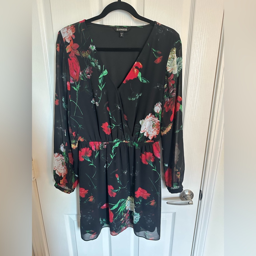Express Long Sleeve Mini Dress